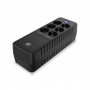 Conceptronic ZEUS05E 650VA 360W UPS, Schuko x 6 (3x surge protection 3x surge protection & battery backup), RJ45 In/Out, AVR, 11
