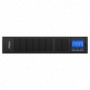 UPS nJoy Balder 3000, 3000VA/ 3000W, On-line, LCD Display, Montare Rack/Tower, 8 Prize IEC 13 1x IEC C19, Dubla conversie, Plaja