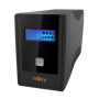 UPS nJoy Cadu 650, 650VA/360W, Afisaj LCD cu ecran tactil, 2 x prize Schuko