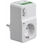 APC Essential SurgeArrest 1 Outlet 230V, 2 Port USB Charger, Germany