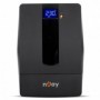 UPS nJoy Horus Plus 2000, 2000VA/1200W, Afisaj LCD cu ecran tactil, 4 Prize Schuko cu Protectie, Repornire Automata, RJ11 protec