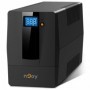 UPS nJoy Horus Plus 600, 600VA/360W, Afisaj LCD cu ecran tactil, 2 Prize Schuko cu Protectie, Repornire Automata, RJ11 protectie