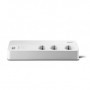 Prelungitor APC cu protectie 6 prize Schuko cablu ≤2.0m  alb