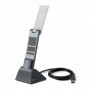 AX3000 High Gain Dual Band Wi-Fi 6 USB Adapter SPEED: 2402 Mbps at 5 GHz + 574 Mbps at 2.4 GHz SPEC: High Gain External Antennas