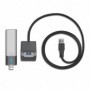AX3000 High Gain Dual Band Wi-Fi 6 USB Adapter SPEED: 2402 Mbps at 5 GHz + 574 Mbps at 2.4 GHz SPEC: High Gain External Antennas