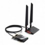 BE9300 Tri-Band Wi-Fi 7 Bluetooth PCI Express Adapter SPEED: 5760 Mbps at 6 GHz + 2880 Mbps at 5 GHz + 688 Mbps at 2.4 GHz SPEC: