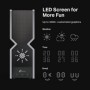 TP-LINK Router wireless TRi-Band Archer BE800, Otel inoxidabil, BE19000, Viteze wireless: • 6 GHz: 11520 Mbps (802.11be), 5 GHz: