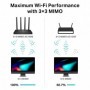 Router wireless TP-LINK Gigabit Archer C80, WiFI 5, Dual-Band
