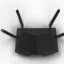 Router Wireless TENDA AC6, Dual- Band AC1200, 1*10/100MbpsWAN port, 3*10/100Mbps LAN ports, 4 antene externe 5dBi, 1*WiFi on/off