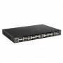 Switch D-Link DGS-1520-52MP, 48 porturi Gigabit, 2 porturi SFP+, Capacity 80Gbps, 16K MAC, 17" Rackmount, 1*fan