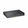 Zy GS1900-24, 24-port GbE L2, 12 Prt POE