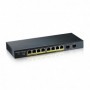 Zyxel 8-port GbE Smart Managed PoE Switch with GbE Uplink