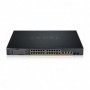 Zyxel XMG1930-30HP, 24-port 2.5GbE Smart Managed Layer 2 PoE 700W 22xPoE+/8xPoE++ Switch with 4 10GbE and 2 SFP+ Uplink