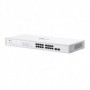 TP-LINK 16-Port Gigabit Smart Switch with 16× Gigabit RJ45 ports and 2× Gigabit SFP slots, Interfata:  16× 10/100/1000 Mbps RJ45