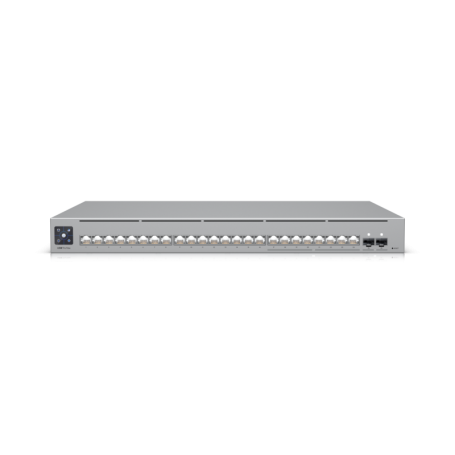 Ubiquiti Unifi Pro Max, Ethernet In-Band, (16) porturi GbE RJ45, (8) porturi 1/2,5 GbE RJ45, (2) porturi 10G SFP+, 112 Gbps, sur