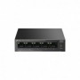 "5-Port 10/100 Mbps Desktop Switch with 4-Port PoE PORT: 4× 10/100 Mbps PoE Ports, 1× 10/100 Mbps Non-PoE Port SPEC: 802.3af, 41