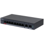 Dahua 10 Port Cloud managed POE switch CS4010-8ET-110, Interfata: Port 1-8: 8 × RJ-45 10/100 Mbps (PoE) Port 9-10: 2 × RJ-45 10/