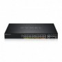 ZYXEL XGS2220-30HP, L3 Access Switch, 400W PoE, 16xPoE+/10xPoE++, 24x1G RJ45 2x10mG RJ45, 4x10G SFP+ Uplink, incl. 1 yr NebulaFl
