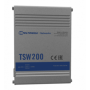TELTONIKA INDUSTRIAL 8Port Unmanaged POE TSW200, Interfata: 8 x ETH ports, 10/100/1000 Mbps, supports auto MDI/MDIX crossover, 2