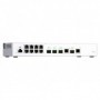 Switch QNAP M408-2C Marvell 98DX3236, 8 porturi 1Gbps, 2 porturi combo 10G SFP+/NBASE-T, 2 porturi 10G SFP+, desktop, web-manage