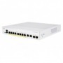 Switch  CISCO CBS350-8FP-E-2G, 8 PORTURI 10/100/1000, 2 x SFP, POE 120w, Buffer: 1.5 Mb, Flash 256Mb, CPU: 800 MHz ARM , DRAM: 5