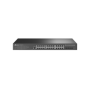 "JetStream™ 24-Port Gigabit L2+ Managed Switch with 4 10GE SFP+ Slots and UPS Power Supply PORT: 24× Gigabit RJ45 Ports, 4× 10G 