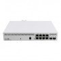 MIKROTIK, CSS610-8P-2S+IN, 8P, 2 SFP+ Port , Indoor Switch, SwitchOS Lite, 64 KB Flash, interfata: 8 x 10/100/1000 POE, 2 x SFP+