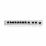 XGS1210-12, 12-Port Gigabit webmanaged Switch with 8 port 1G + 3-Port MultiGig 1/2.5/5/10G + 1-Port SFP+