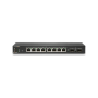 Switch SonicWall SWS12 8 porturi Gigabit, 2 porturi SFP, POE/POE+, static routing, firewall/cloud managed