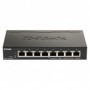 Switch D-Link DGS-1100-08PV2, 8 port, 10/100/1000 Mbps