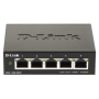 Switch D-Link DGS-1100-05V2, 5 port,10/100/1000 Mbps
