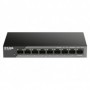 Switch DLINK DSS-100E-9P, 9 port, 10/100 Mbps