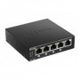 Switch D-Link DGS-1005P, 5 Port, 10/100/1000 Mbps