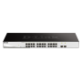 D-link 26-Port Gigabit Smart Switch with 2 SFP ports, DGS-1210-26 24 x 10/100/1000Mbps Auto-Negotiating Ports 2 x Combo 1000Base