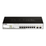 Switch D-Link DGS-1210-10P, 8 port, 10/100/1000 Mbps