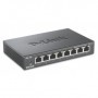 Switch D-Link DGS-108, 8 port, 10/100/1000 Mbps