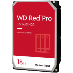 HDD NAS WD Red Pro 18TB CMR, 3.5'', 512MB, 7200 RPM, SATA, TBW: 550
