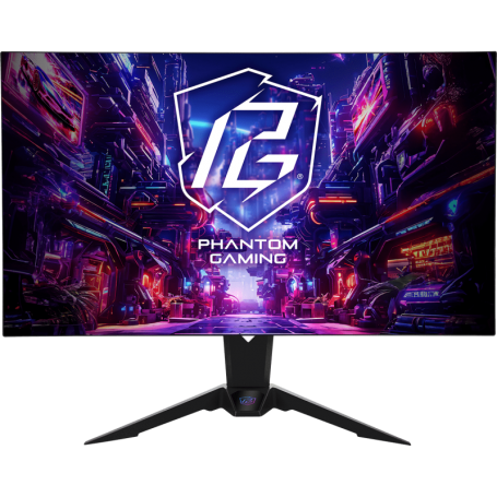 Monitor Gaming Asrock PGO32UFS PHANTOM GAMING, diagonala: 31.5", Aspect: 16:9, anti-glare, Rezolutie: 3840 x 2160, Refresh rate: