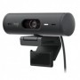 Camera web Logitech Rally BRIO 500 Graphite, rezolutie senzor 4MP, rezolutie foto 1920 x 1080 pixeli, interfata USB-C, microfon,