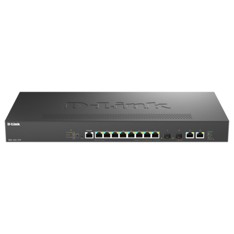 Switch D-Link DMS-1250-12TP , 8 porturi Gigabit, 2 porturi SFP+, Protocol 802.1D STP 802.1s MSTP 802.1w RSTP, rackabil