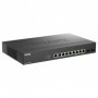 Switch D-Link DMS-1250-10SP , 8 porturi Gigabit, 2 porturi SFP+, Protocol 802.1D STP 802.1s MSTP 802.1w RSTP, rackabil