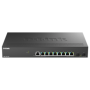 Switch D-Link DMS-1250-10S , 8 porturi Gigabit, 2 porturi SFP+, Protocol 802.1D STP 802.1s MSTP 802.1w RSTP, rackabil