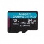 Card de Memorie MicroSDXC Kingston Canva GO Plus 64GB Class 10