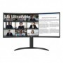 Monitor LG 34" 34WR55QK-B.AEU, Curvature: 1800R, Diagonal (inch): 34, Diagonal (cm): 86, Aspect ratio: 21:9, Panel: VA, Resoluti