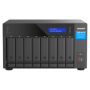 NAS QNAP H874 8-Bay, CPU Intel® Core™ i5-12400 6-core 12-thread Processor, up to 4.4GHz, RAM 32GB (2x 16GB) DDR4 SODIMM (Max. 12