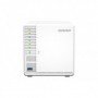 NAS QNAP 262 3-Bay, CPU Intel Celeron N5105/N5095 4-core/4-thread Processor, RAM 8 GB (onboard, not expandable), HDD 3.5" SATA 6