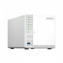 NAS QNAP 262 3-Bay, CPU Intel Celeron N5105/N5095 4-core/4-thread Processor, RAM 8 GB (onboard, not expandable), HDD 3.5" SATA 6