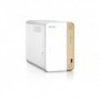 NAS QNAP 262 2-Bay, CPU Intel Celeron N4505 2-core/2-thread processor (burst max. 2.9 GHz), RAM 4 GB DDR4 (onboard not expandabl