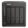 NAS QNAP 453E 4-Bay, CPU Intel Celeron J6412 4-core/4-thread processor, burst max. 2.6 GHz, RAM 8 GB DDR4 onboard not expandable