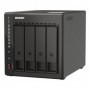 NAS QNAP 453E 4-Bay, CPU Intel Celeron J6412 4-core/4-thread processor, burst max. 2.6 GHz, RAM 8 GB DDR4 onboard not expandable